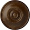Ekena Millwork Jefferson Ceiling Medallion (Fits Canopies up to 2 7/8"), 11 3/4"OD x 3/8"P, Root Beer Crackle CM12JERBC - alternate 1
